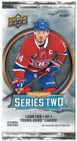 CARTES DE HOCKEY - UD SERIES 2 HOCKEY HOBBY 25/26